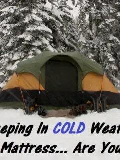Best camping bed for keeping warm