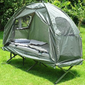 Camping And Sleeping For One Person