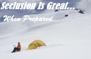 Winter Camping Solo
