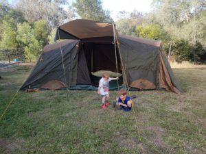 Full Time Camping Tent Locations