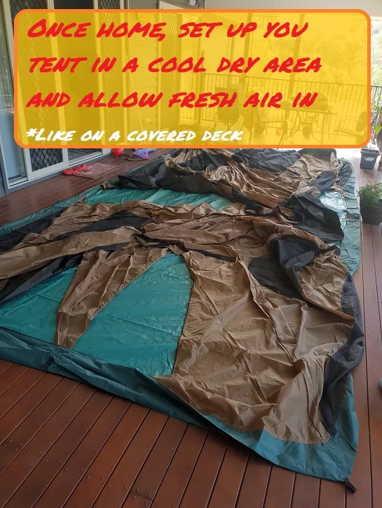 How A tent Should Be Stored