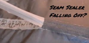 Seam Sealer Falling Off