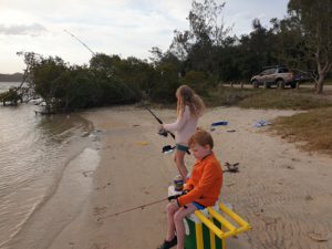 Fishing At Sandon River NSW