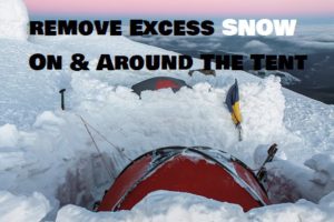 Tent Buried In Snow