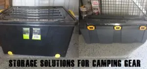 Storage Containers For Camping Gear